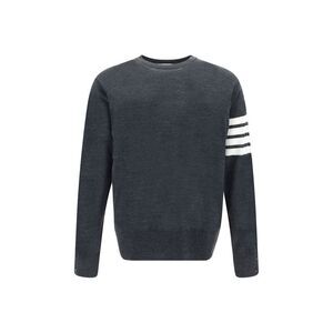 Thom Browne Gray Wool Oves Aries Men's Sweatshirt